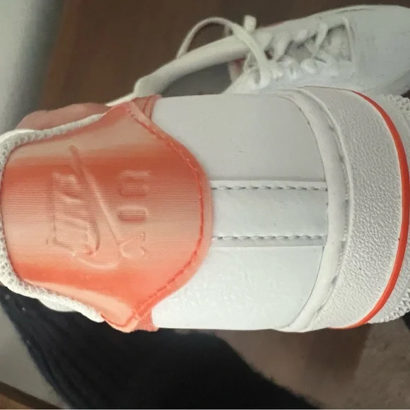Kids Nike Air Force 1 NN GS KWE white/safety orange